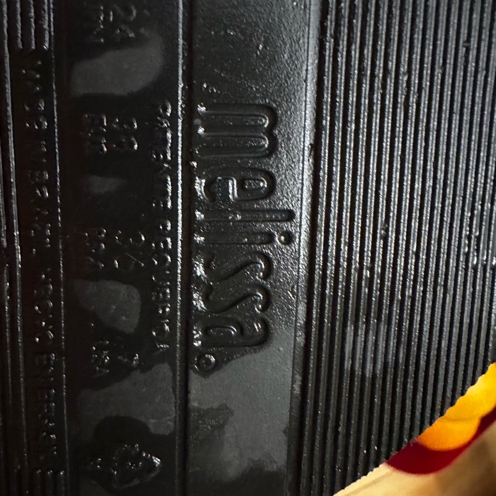 Melissa Black Wedge Shoes - Picture 10 of 10